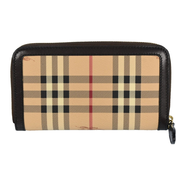 Auth Burberry Nova Check Beige Pvc #136488B19B - Picture 1 of 15